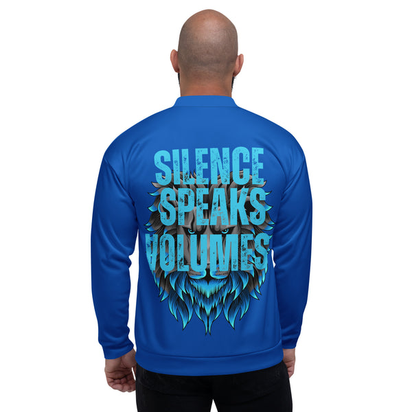BeeNay Apparel Men’s Jacket – “Silence Speaks Volumes”
