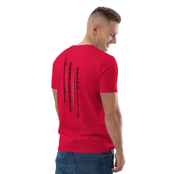 BeeNay Apparel's Unfiltered. Unbreakable. Unapologetic Men's T-Shirt