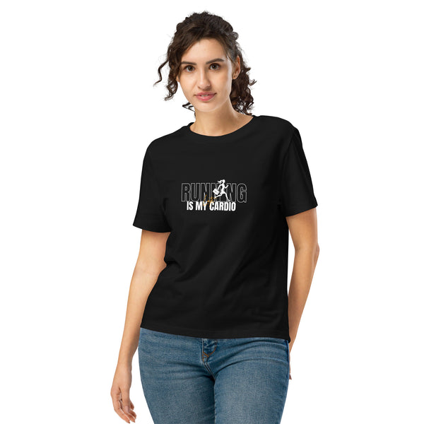 BeeNay Apparel Ladies’ “Running Late Is My Cardio” T-Shirt